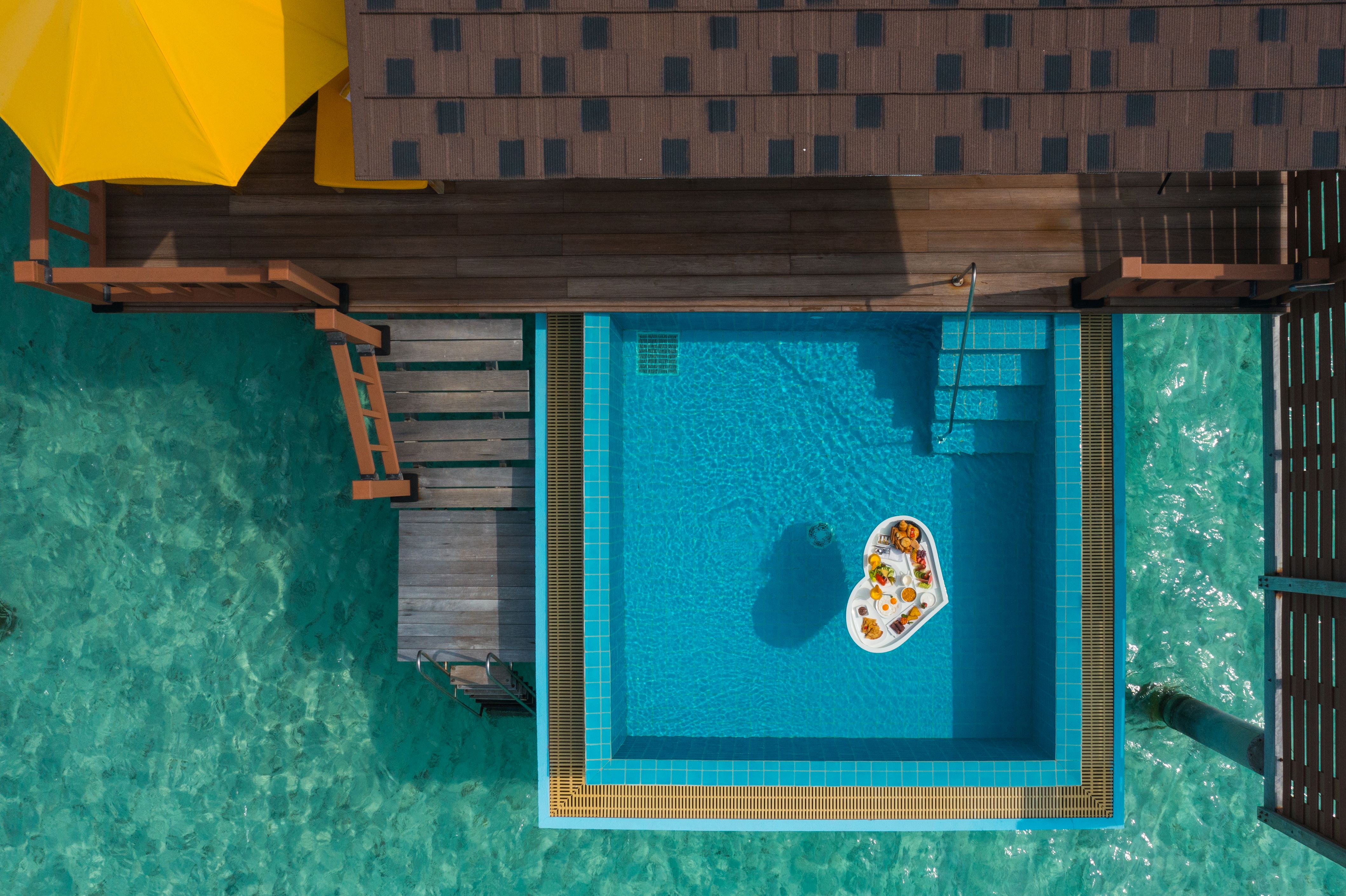 Sunset Pool Water Villa