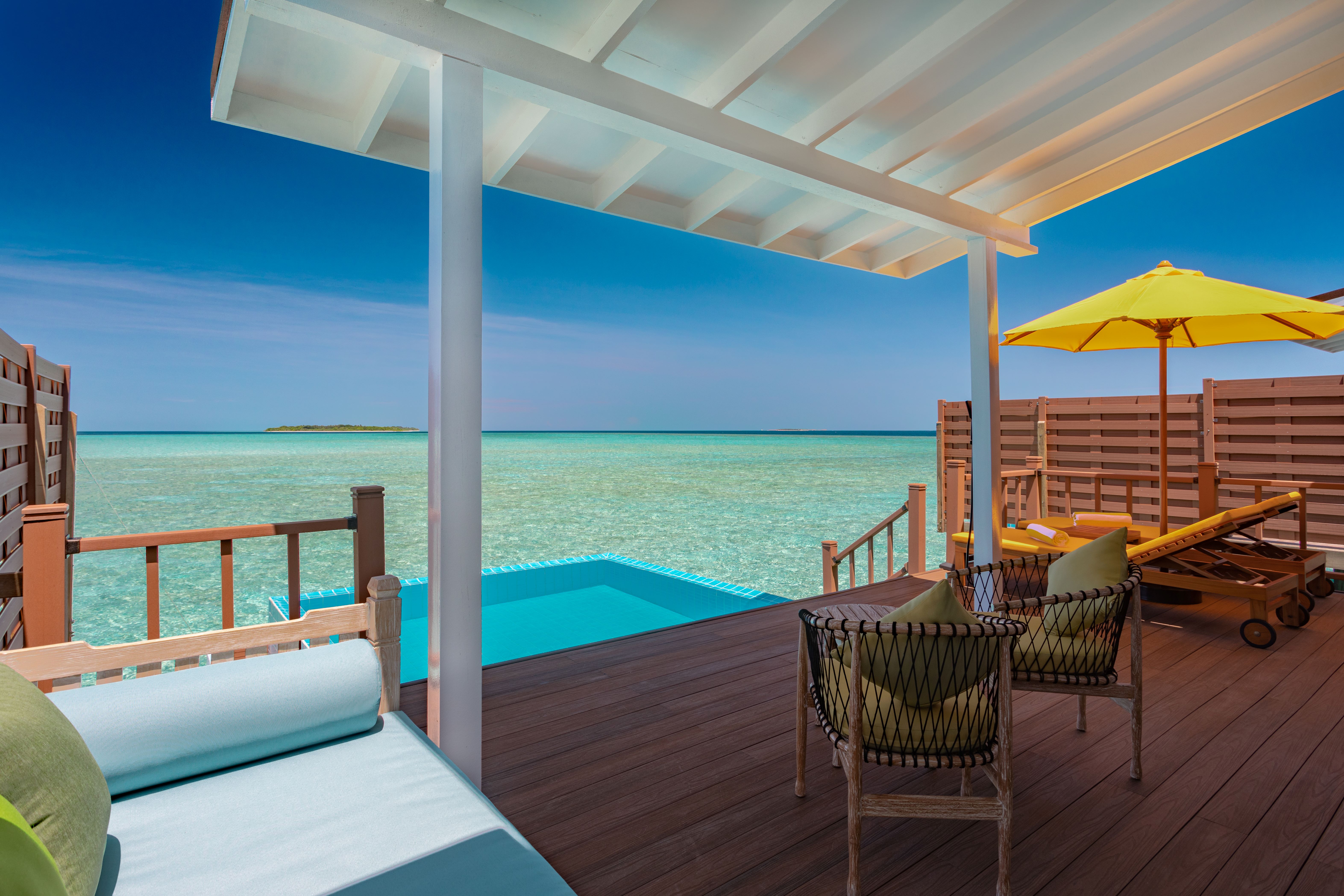 Sunset Pool Water Villa