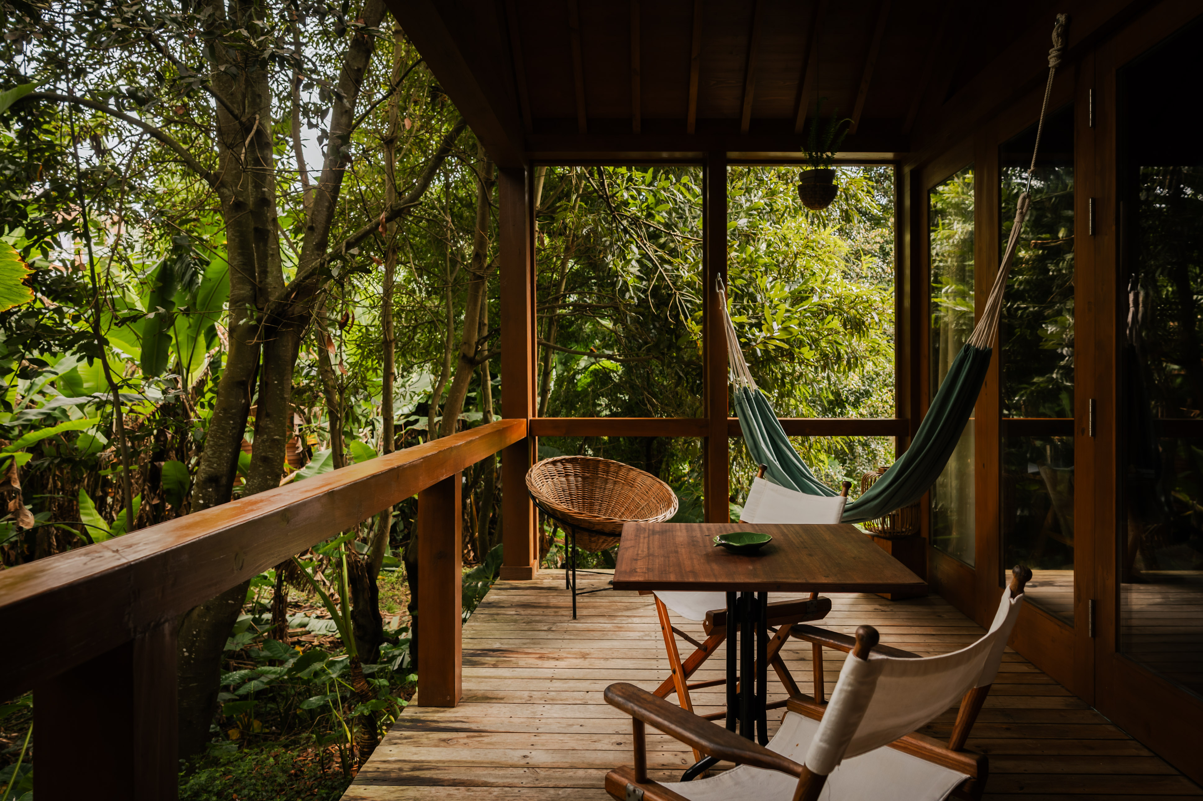 Tranquility Garden Lodge terrace